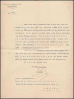 1909-1910 A szepesszombati Flittner-családdal kapcsolatos 3 db irat, ebből kettő a magyar nemességi ...