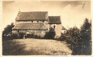 1938 Kisdisznód, Michelsberg, Cisnadioara; Cetatea Bisericei / Kirchenburg / Szent Mihály vártemplom. E. Fischer felvétele / Lutheran castle church