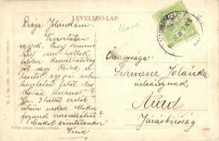 Pécska, Magyarpécska, Pecica; Artézi kút. W. L. Bp. 1691. Kiadja Ruber István / fountain, artesian w...