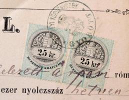 20 db különféle okmánybélyeges irat, kivonat, igazolás, stb