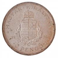 1936. 2P Ag "Liszt Ferenc" T:2 patina
Adamo P7.3