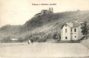 1913 Tihany, Balaton part, apátság, villa. Balaton könyvnyomda kiadása