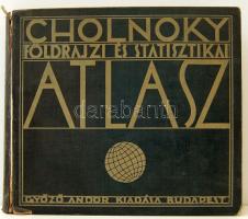 1927 Cholnoky: Földrajzi és statisztikai atlasz