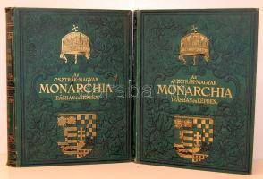 1896-1901 Az Osztrák-Magyar Monarchia írásban és képben XV. és XVIII. kötet, A Magyar Királyi Államnyomda kiadása