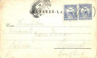 1900 Nagymagyar, Velky Mager, Zlaté Klasy; Római katolikus templom, Erzsébet tér, Városháza, Fő tér,...