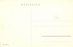 Szalatnok, Szlatina, Slatine; utcakép, üzlet. W. L. 167. / street view, shop