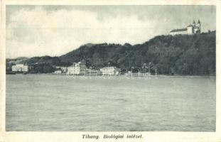 Tihany, Balaton part, Biológiai Intézet (ázott / wet damage)