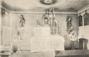 Budapest VII. Ferenc József kereskdelemi kórház házi kápolnája, belső, oltár