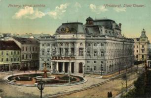 1911 Pozsony, Pressburg, Bratislava; Városi színház / theatre