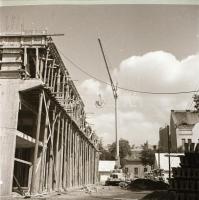 cca 1970-1980 Kecskemét, városképek, 10 db fotónegatív, 6×6 cm