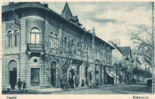 Cegléd - 7 db régi városképes lap / 7 pre-1945 town-view postcards