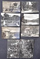 384 db modern magyar fekete-fehér városképes lap az 50-es és 60-as évekből / 384 modern Hungarian black-and-white town-view postcards from the 50s and 60s