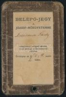 1920 Bp., Niederhauser Károly, Niederhauser Emil (1923-2010) történész édesapjának fényképes, József...