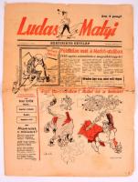 1945 Bp., A Ludas Matyi szatirikus hetilap I. évfolyamának 6. száma, 8p