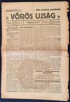 1919 A Vörös Újság II. évfolyamának 67. száma, 8p