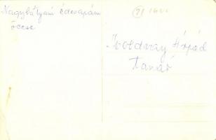 Honvéd katona karddal / Royal Hungarian Army soldier with sword. photo (EK)