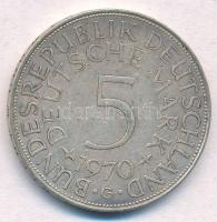 NSZK 1970G 5M Ag T:2
FRD 1970G 5 Mark Ag C:XF