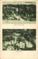 Szováta-fürdő, Sovata Bai; Mária királyné park, Medve tó / Parcul Regina Maria, Lacul Ursu / park, lake 1940 Dés visszatért So. Stpl (Rb)
