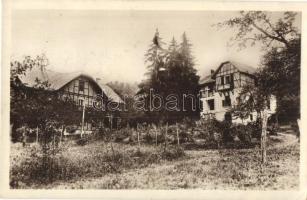 1940 Nagybánya, Baia Mare; Wágner szanatórium / sanatorium + 1940 Nagybánya visszatért So. Stpl (EK)