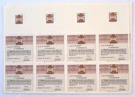 Budapest 1991. "A BŐRKER Kereskedelmi Részvénytársaság" bemutatóra szóló részvénye 1000Ft-...