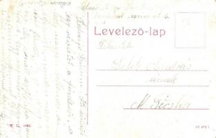 Marosújvár, Ocna Mures; Gőzfürdő. W. L. 1602. / steam bath, spa, bathing house (fa)