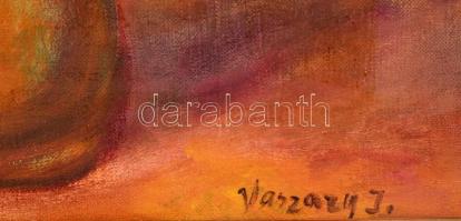 Vaszary jelzéssel: Virágcsendélet. Olaj, vászon, keretben, 40×30 cm