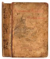 Urmánczy Nándorné szakácskönyve. Bp.,1915, Franklin, 272+4 p. Kiadói félvászon-kötés, rossz állapotban, hiányzó gerinccel, kopott, foltos borítóval, foltos lapokkal.
