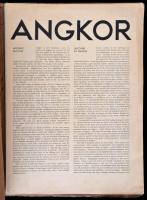 Angkor. Paris, 1931, Tel, 8 p.+20 t. (fekete-fehér képtáblák, 42 fotó.) Francia nyelven. Kiadói mapp...