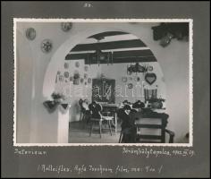 1942 Kolozsvár, Nemzeti Színház előtte posztos rendőr / Görömbölytapolca csárda 2 db jó minőségű fot...