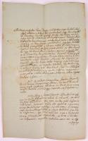 1833 Kiskunszabadszállás város szerződése a jakabszállási kocsma bérletéről. A városi elöljárók aláírásával és a város címeres pecsétjével