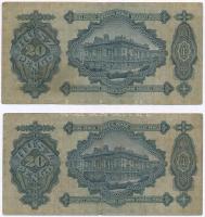 1930. 20P (4x) T:III-
