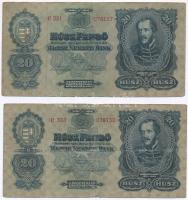 1930. 20P (4x) T:III-
