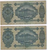 1930. 20P (4x) T:III-