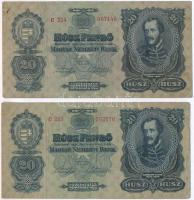 1930. 20P (4x) T:III-