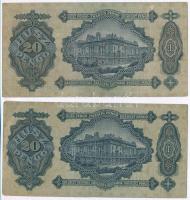 1930. 20P (4x) T:III-
