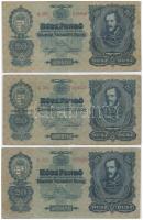 1930. 20P (3x) T:III-