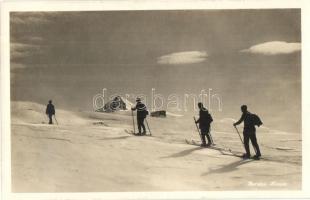 Bernina-Hospiz / Winter sport, skiing