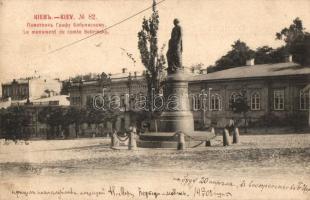 1903 Kiev, Kiew, Kyiv; Le monument du comte Bobrinsky / statue. Phototypie Scherer, Nabholz & Co. (Rb)