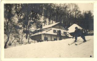 1937 Mezőkövesd, síelés télen / winter sport, skiing man. photo
