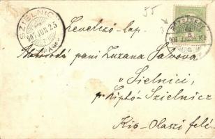 1907 Rózsahegy, Ruzomberok (?); étterem belső / restaurant interior (EK)