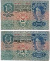 1913. 20K (4x) T:III,III-