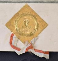 1938 XXXIV. Eucharisztikus Kongresszus és Szent István Király 900 jubileumi évének emléklap. Légrády...