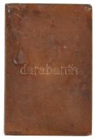 Greff Lajos (1888-1976) 1931. "Róna József 1861-1931" Br emlékplakett (46x69mm) T:2,2- ph....