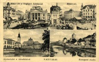 Nagyvárad, Oradea; - 3 db régi képeslap / 3 pre-1945 postcards