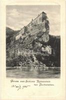 5 db RÉGI hosszúcímzéses külföldi városképes lap / 5 pre-1905 European town-view postcards; Schloss ...