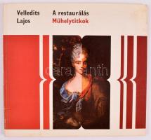 Velledits Lajos: A restaurálás. Bp., 1981, Corvina. Kiadói papírkötés, filces aláhúzásokkal, kissé kopottas állapotban.