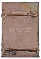 Finnország 1952. "XV. Olimpia - Helsinki" zománcozott fém jelvény (32x48mm) T:2 / Finland ...