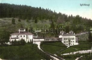 Iglófüred, Spisská Nová Ves Kupele, Novovesské Kúpele; Tulipánház és vendéglő, Társalgó / villa, restaurant, hotel