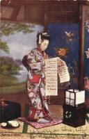 18 db RÉGI művészlap / 18 pre-1945 art motive postcards