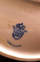 Unterweissbach retró lány, kézzel festett, jelzett (T-Steiner), kopott, m:24 cm